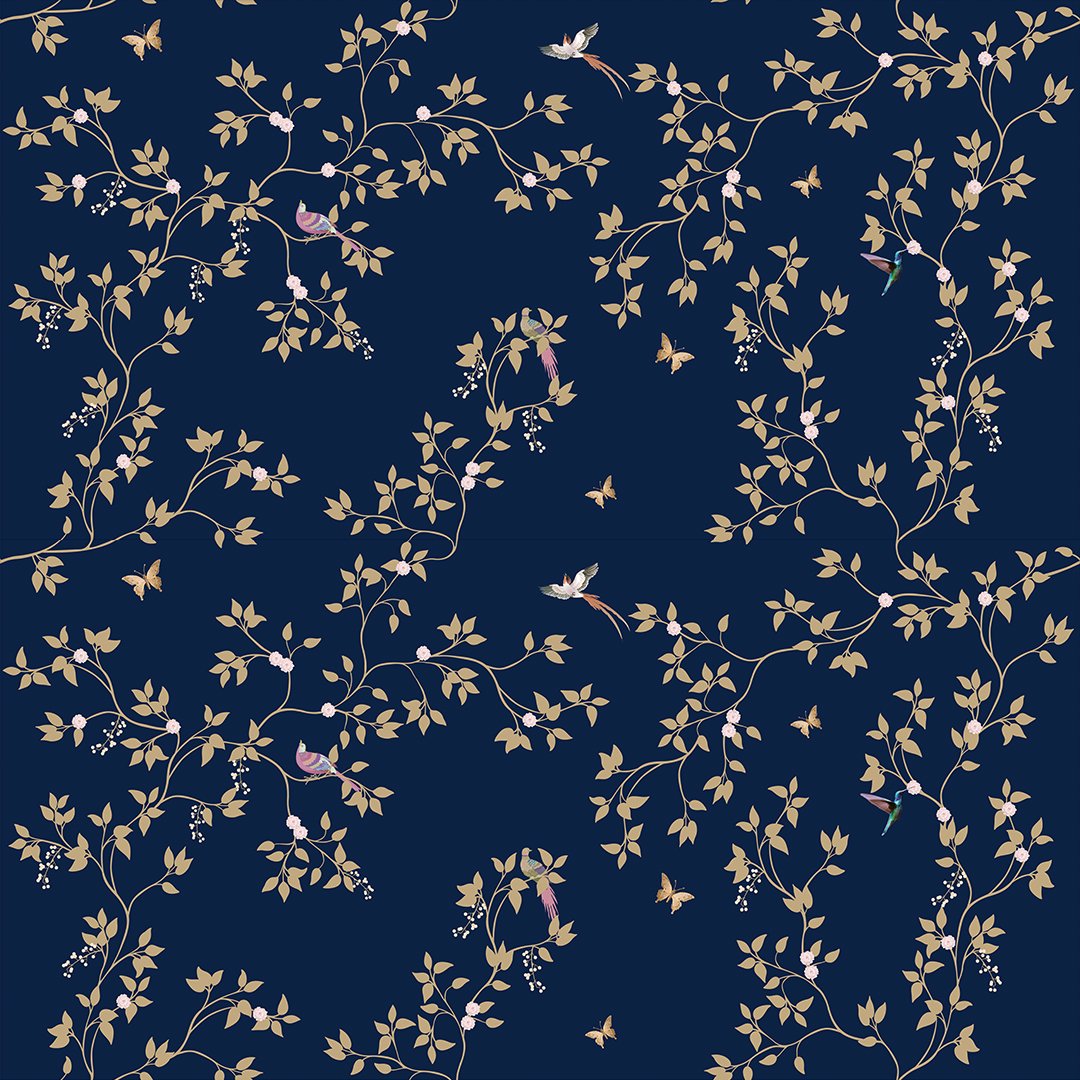 Luxurious Leaf Wallpaper DDS541 - Image 2