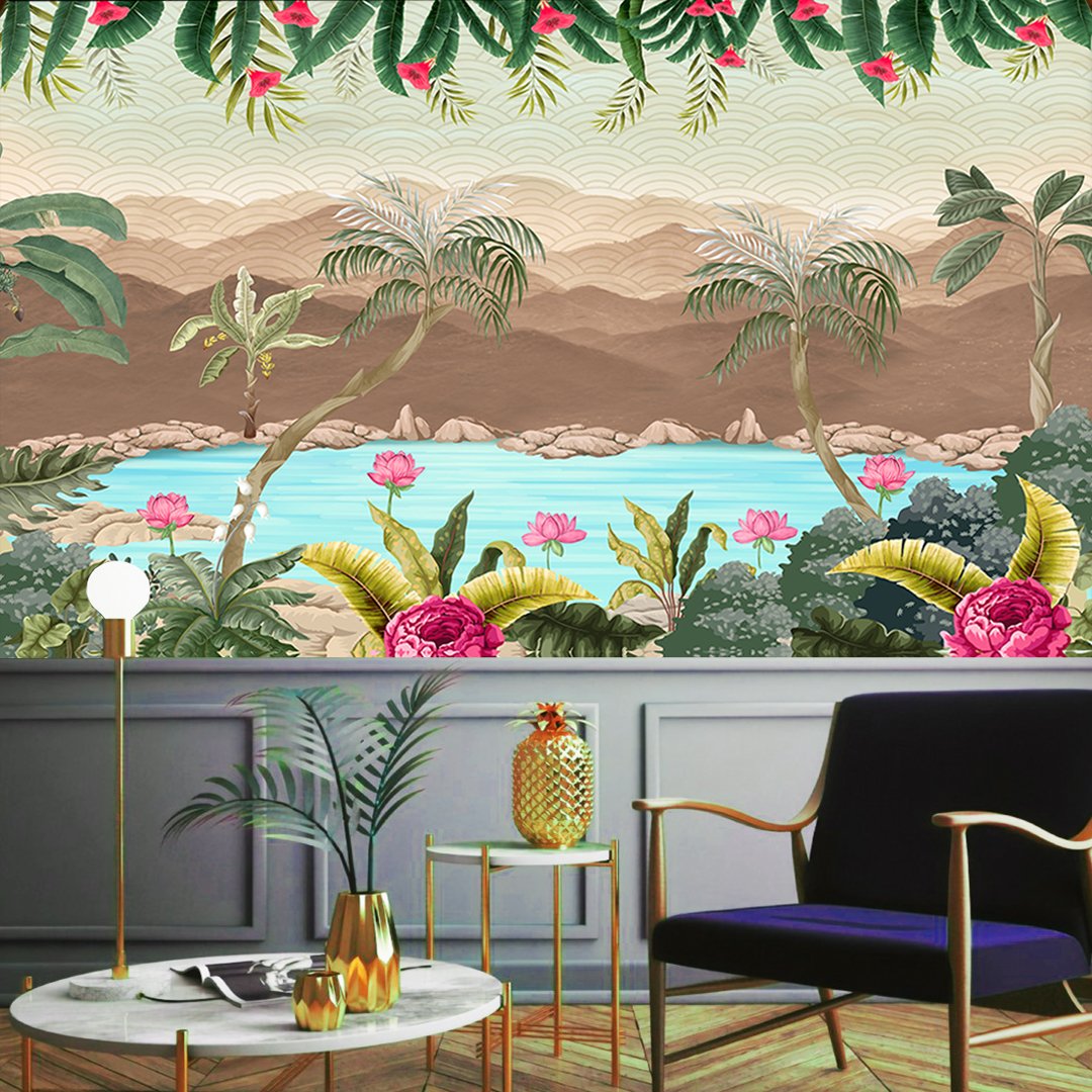 3D Nature Art Wallpaper DDS540 - Image 4
