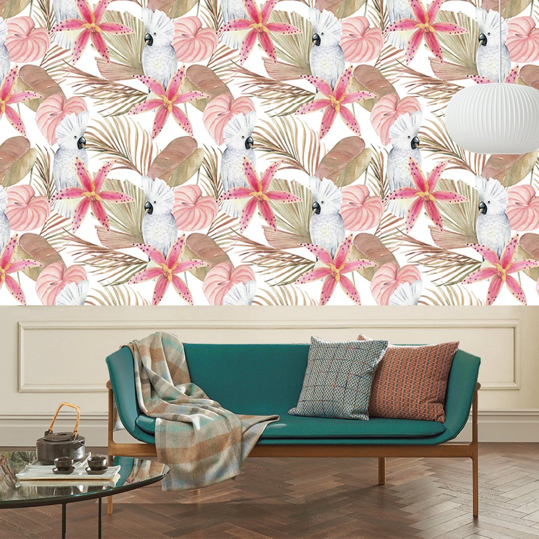 Customized Floral Wallpaper DDS045 - Image 6