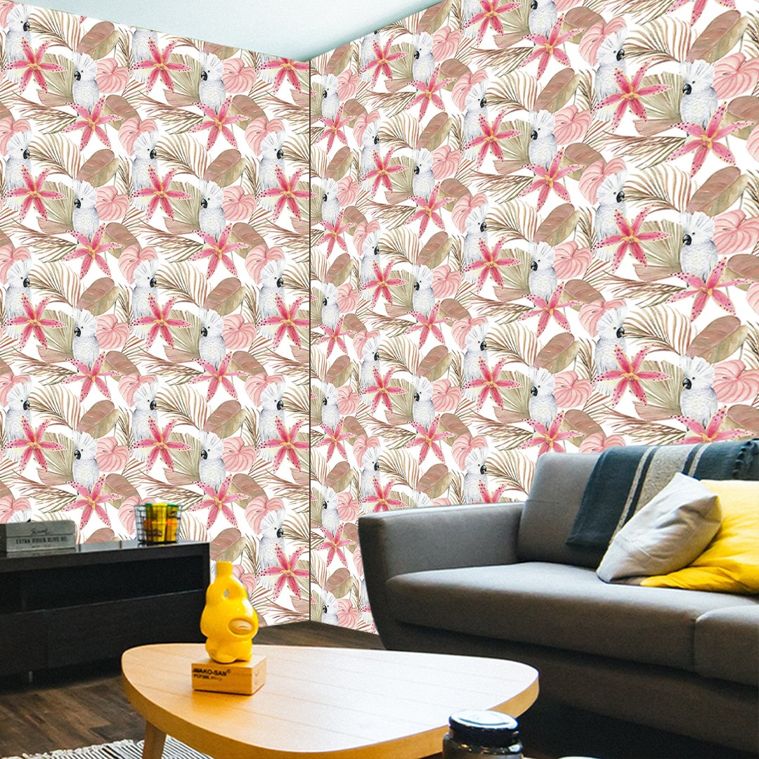 Customized Floral Wallpaper DDS045 - Image 2