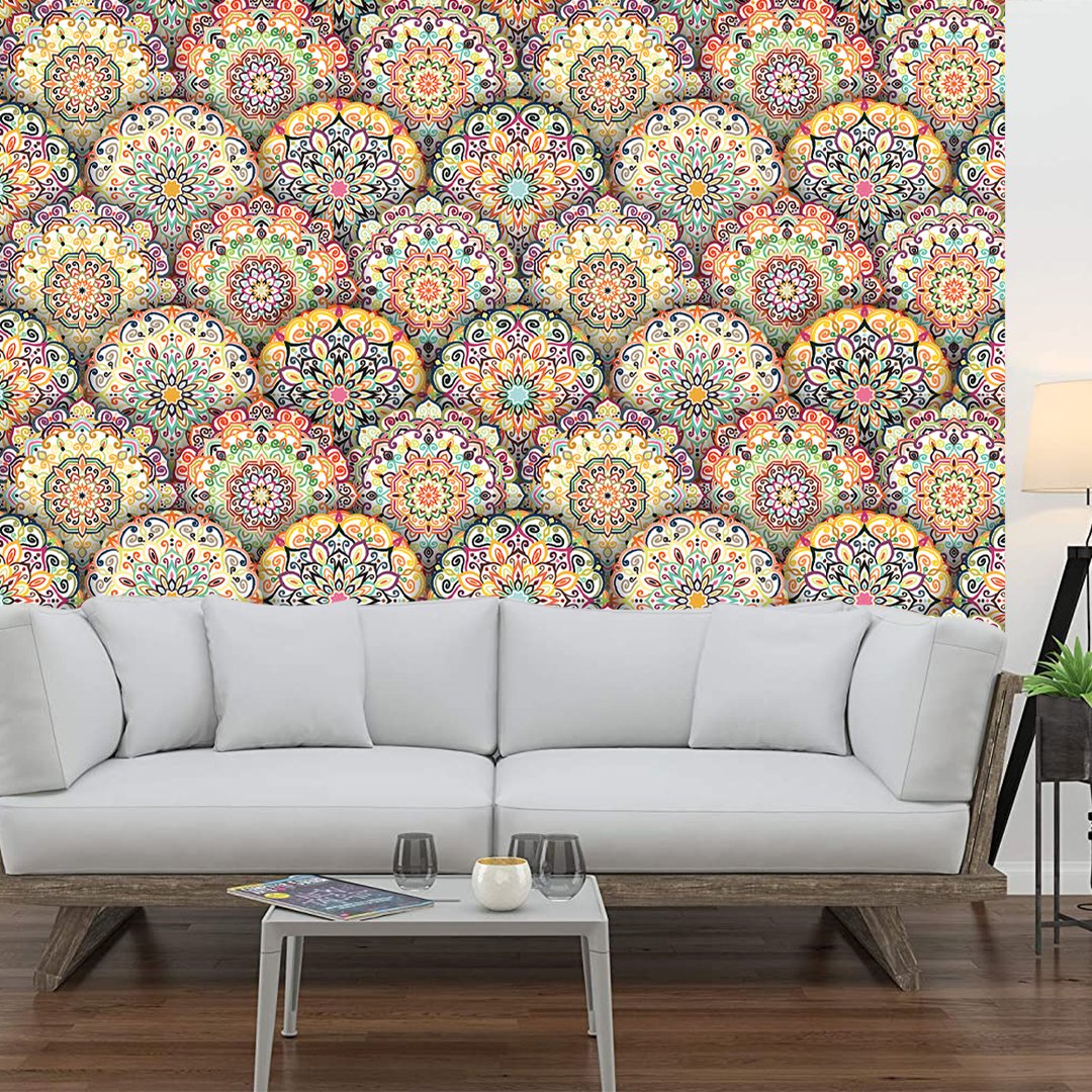 Customized 3D Traditional Wallpaper DDS467