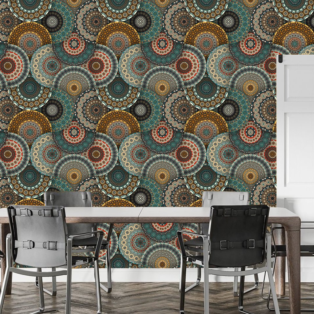 Customized 3D Traditional Wallpaper DDS493 - Image 6