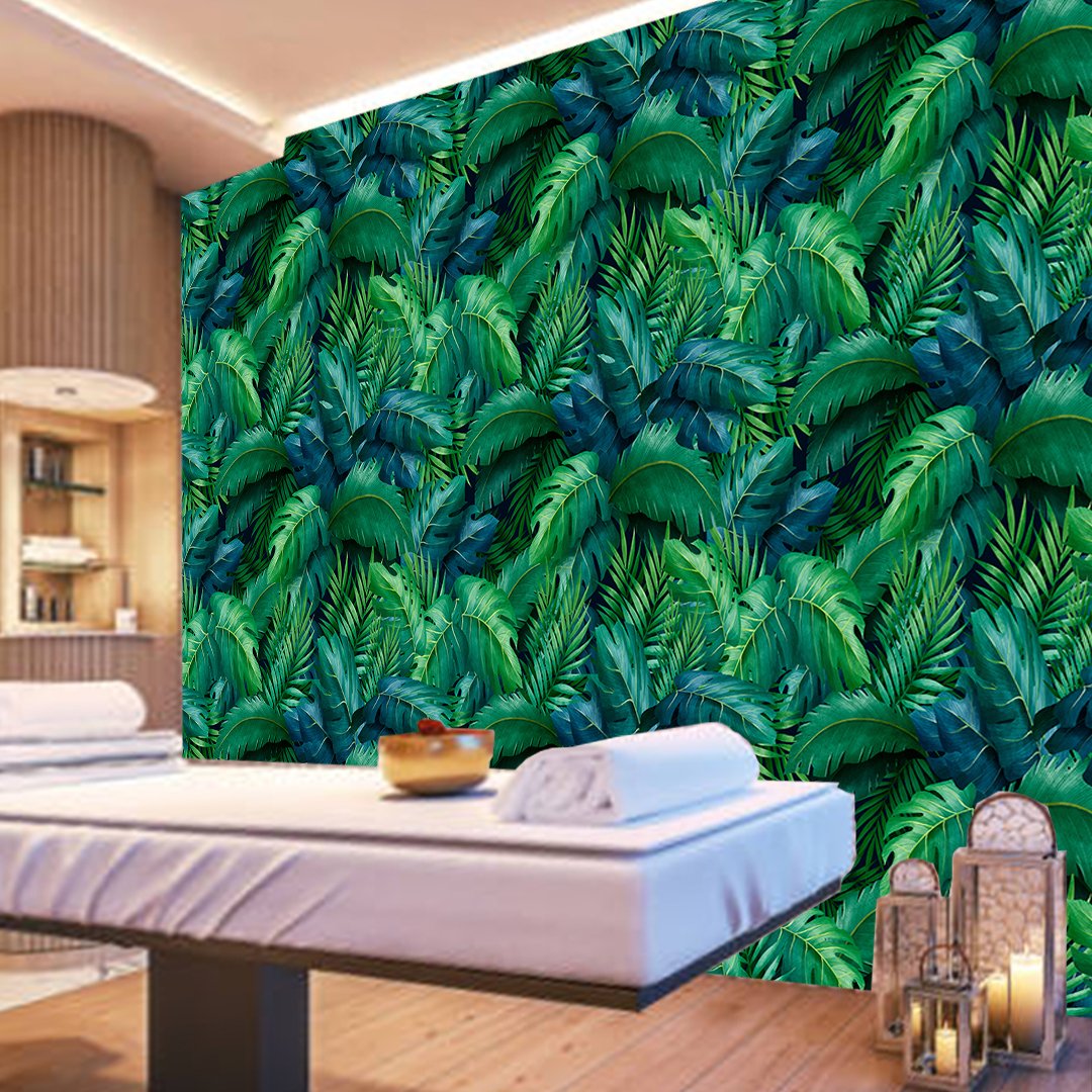 Customized leaf Wallpaper DDS501 - Image 2