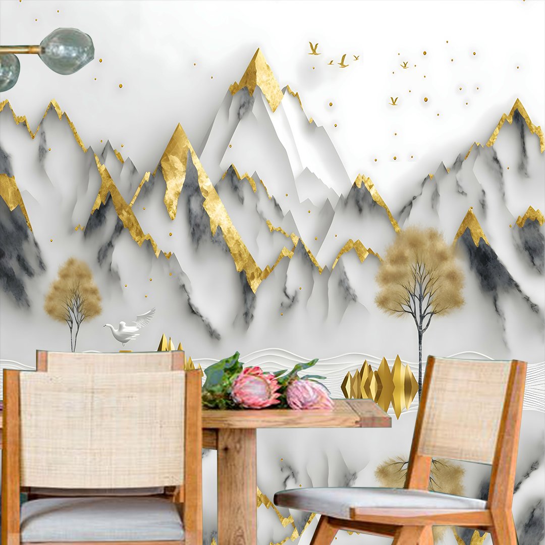 3D Mountain Wallpaper DDS533 - Image 3