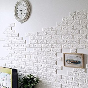 3D White Brick- Foam Panels (70 X 77 cm) 06 MM Thickness - Image 9