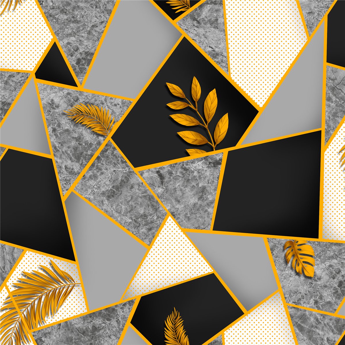 Romeo Abstract - PVC Wallpaper MC3113
