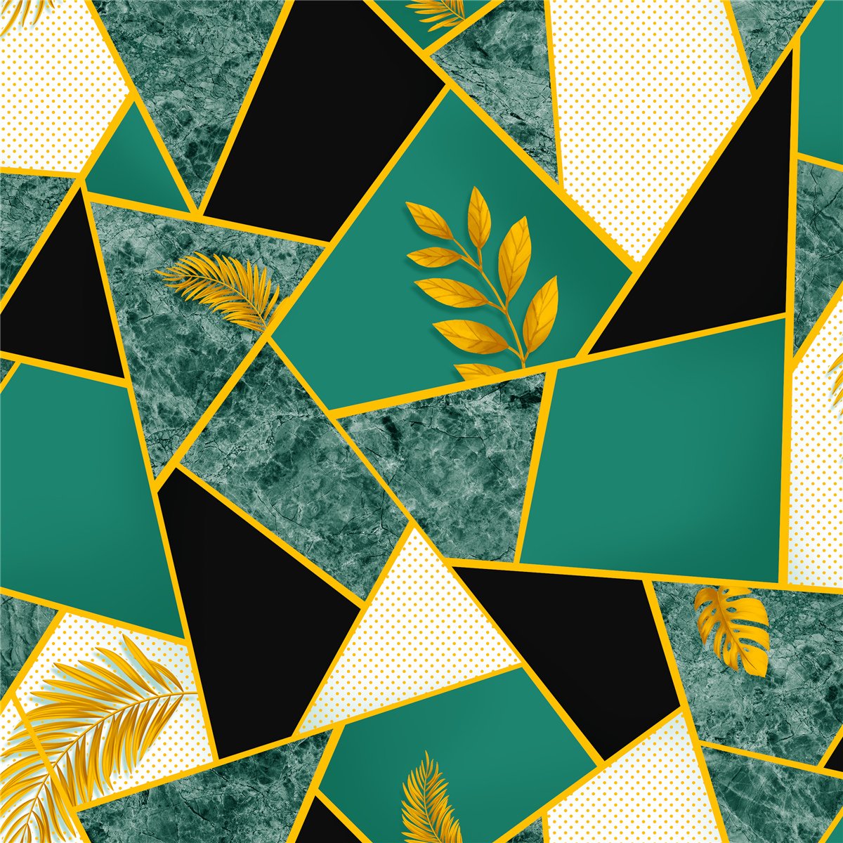Romeo Abstract - PVC Wallpaper MC3116