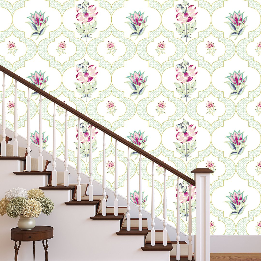 Abstract Floral Wallpaper DDS452 - Image 3