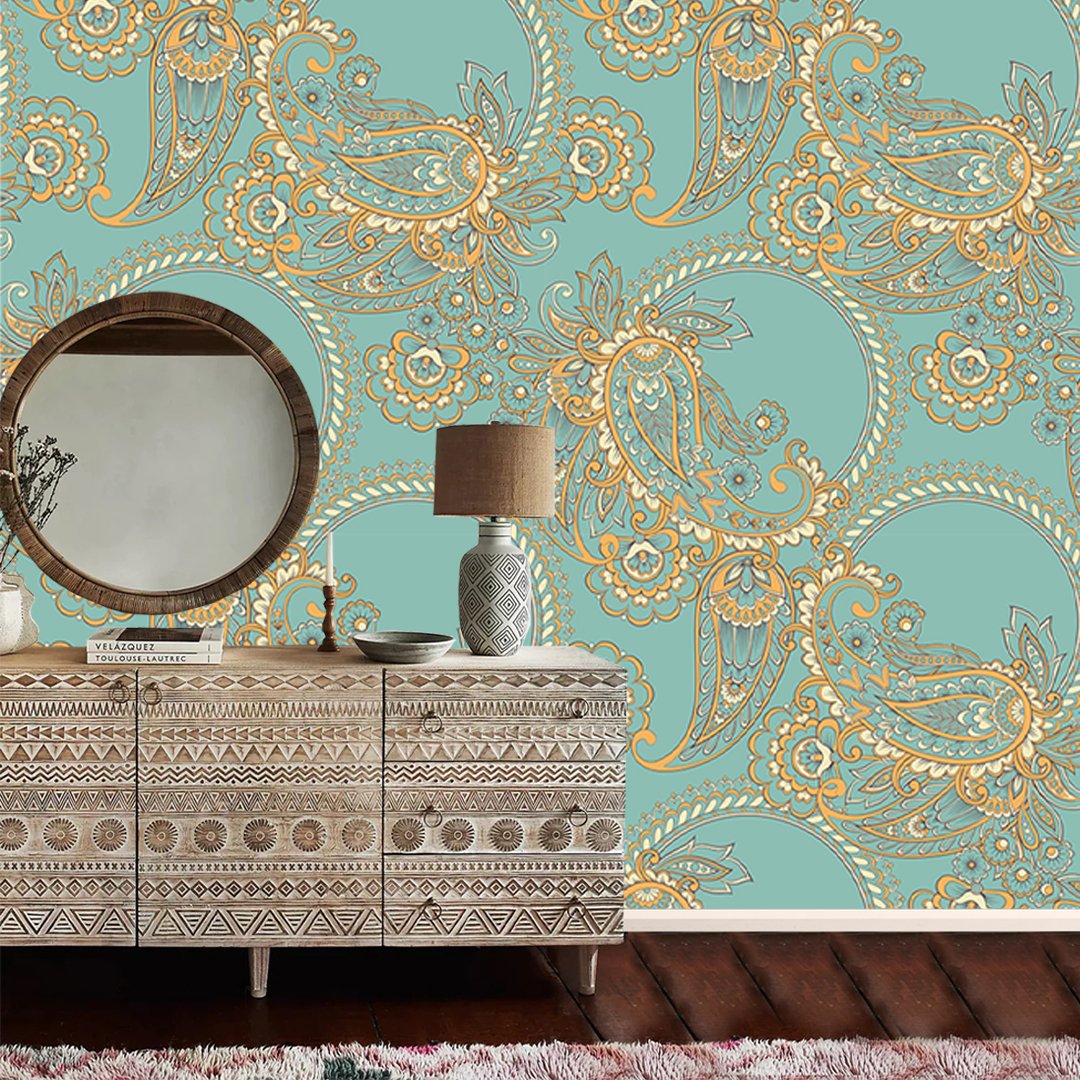 Traditional Floral Wallpaper DDS465 - Image 4