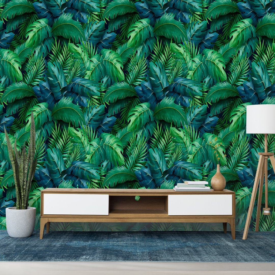 Customized leaf Wallpaper DDS501
