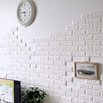 3D White Brick- Foam Panels (70 X 77 cm) 06 MM Thickness - Image 12
