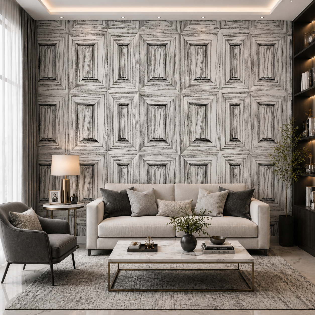 3D Door Art- PVC Wallpaper 151071