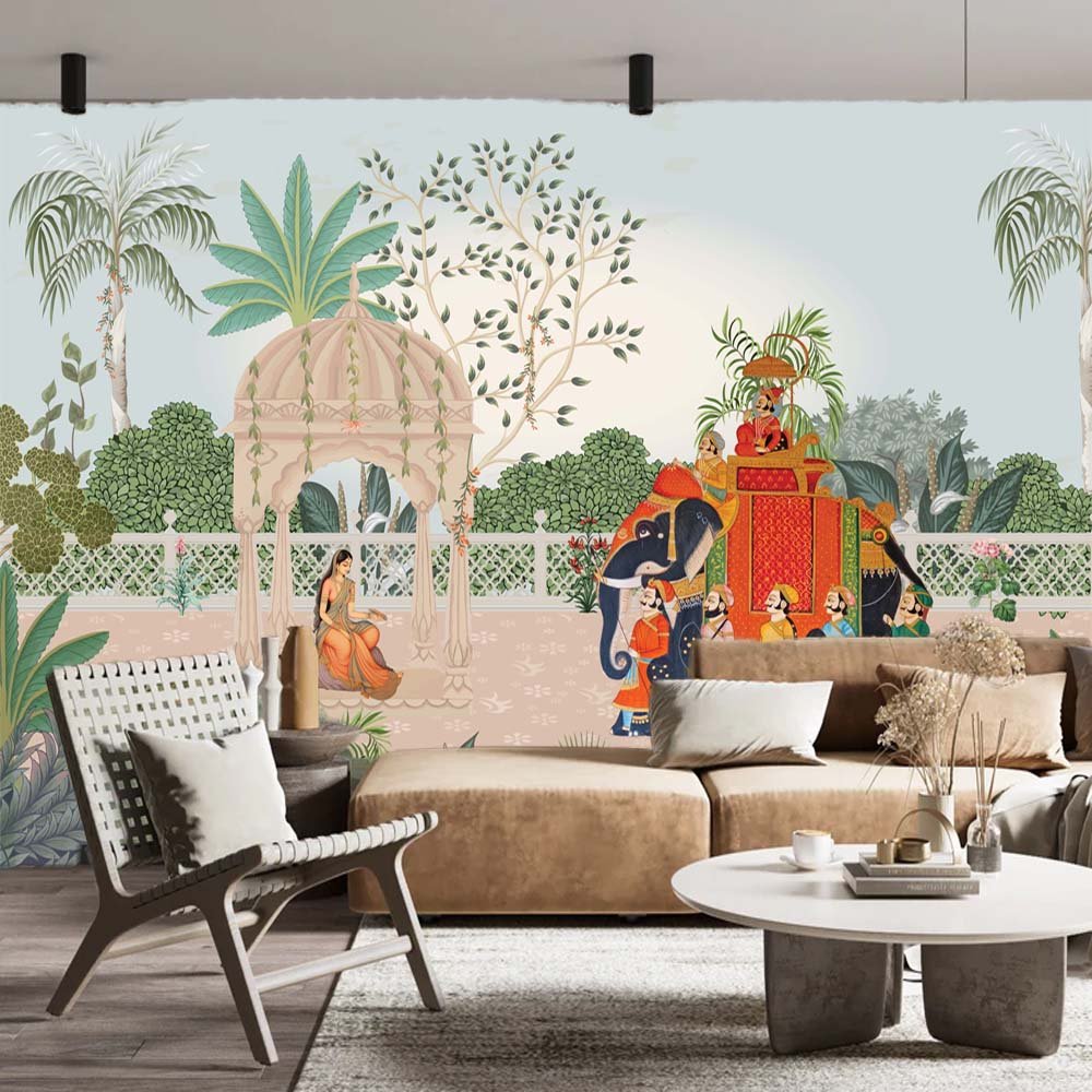 Mughal Art- Customize Wallcoverings