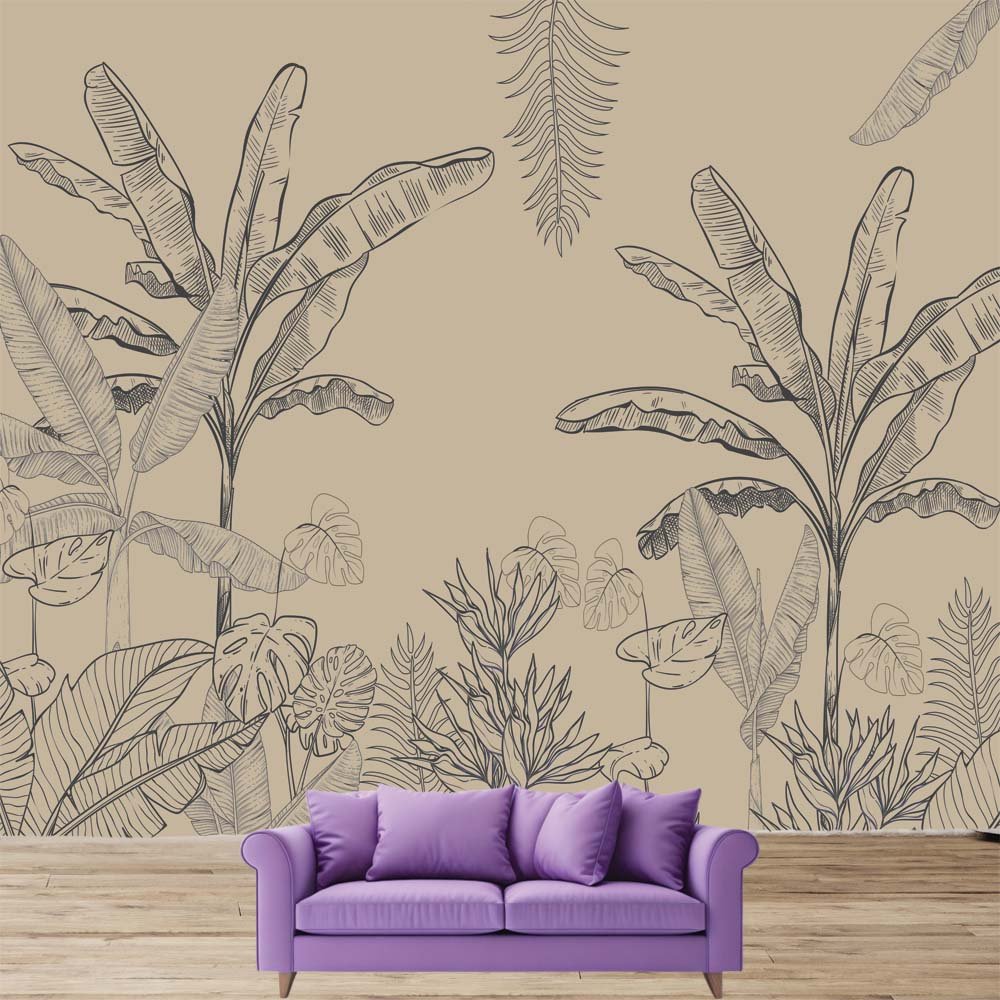 Muddy Tropical art - Customize Wallpaper