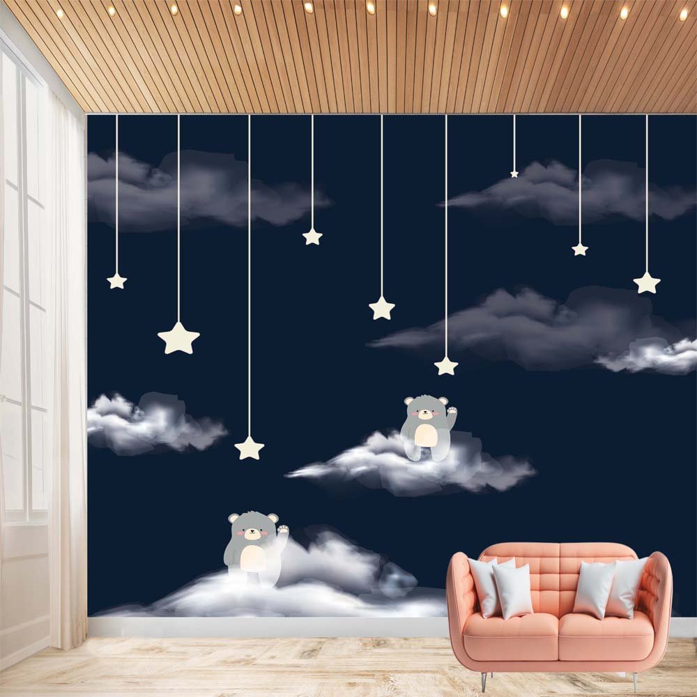 Sky Night view Kids- Customize Wallcoverings