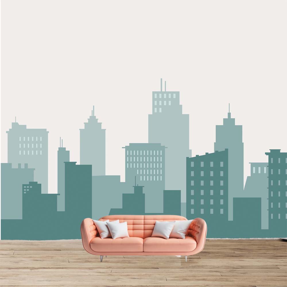 City View Building Art - Customize Wallpaper