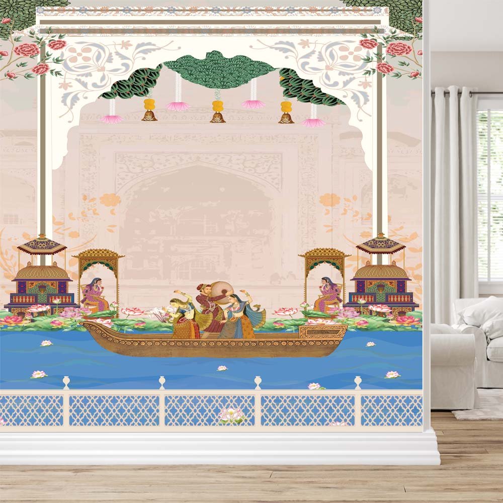 Mughal Art 08- Customize Wallcoverings