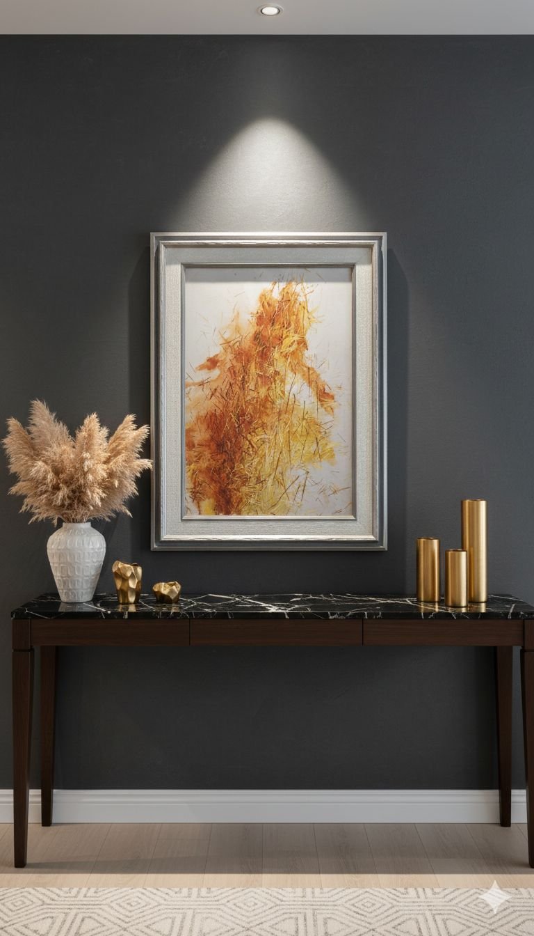 Expressive abstract painting