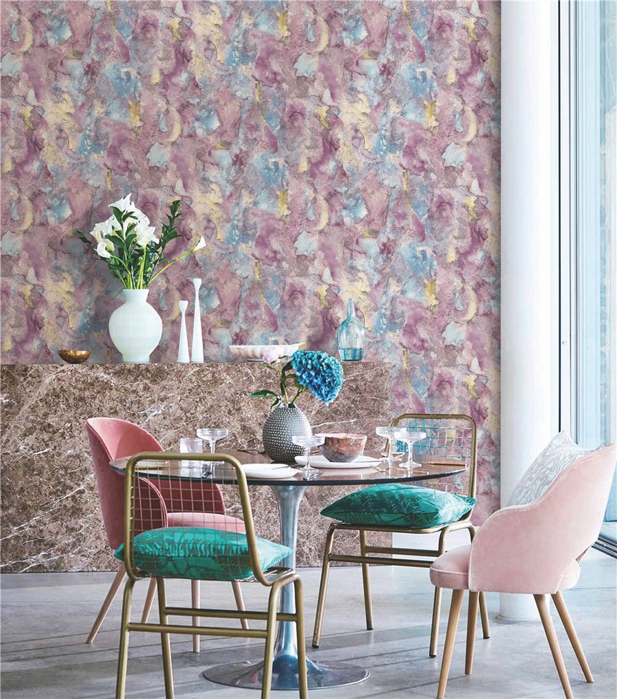 Lavender - PVC Wallpaper LV1044