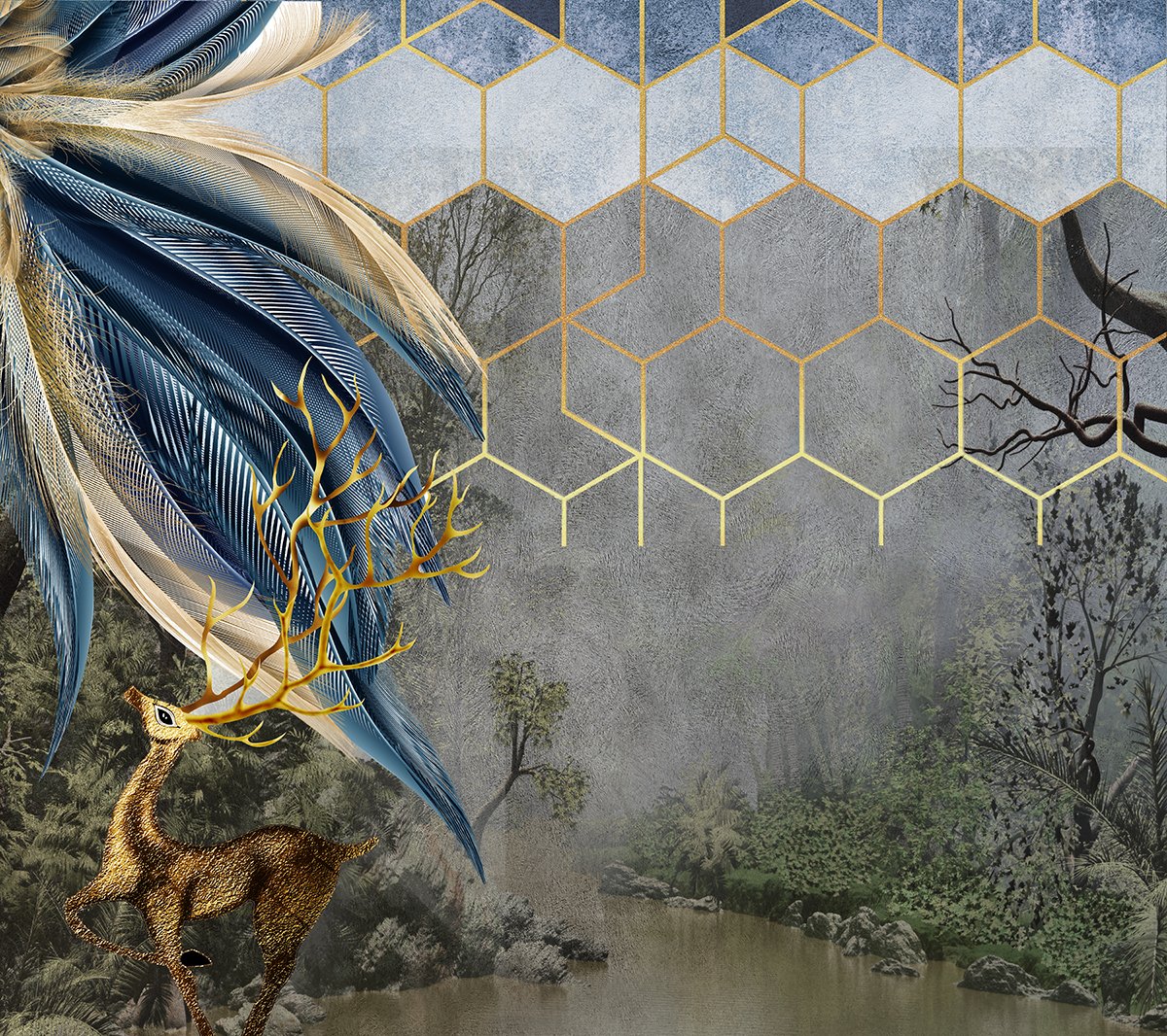 3D CUSTOMIZE WALLPAPER DD08-1