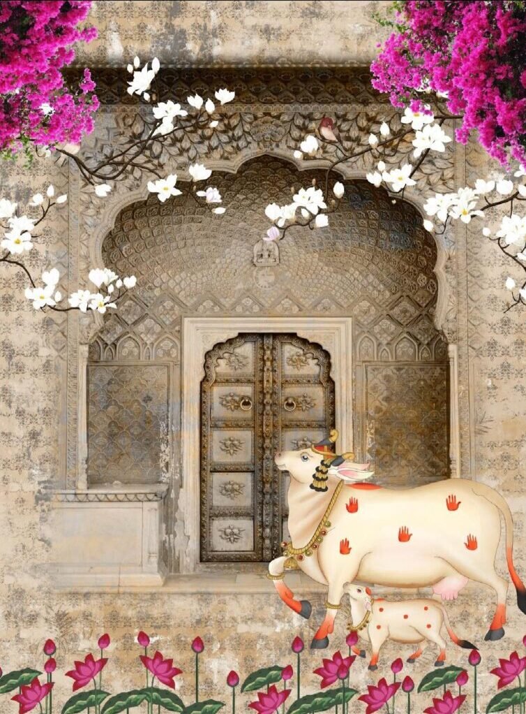 Ethnic Wallpaper DDS567 - Image 2