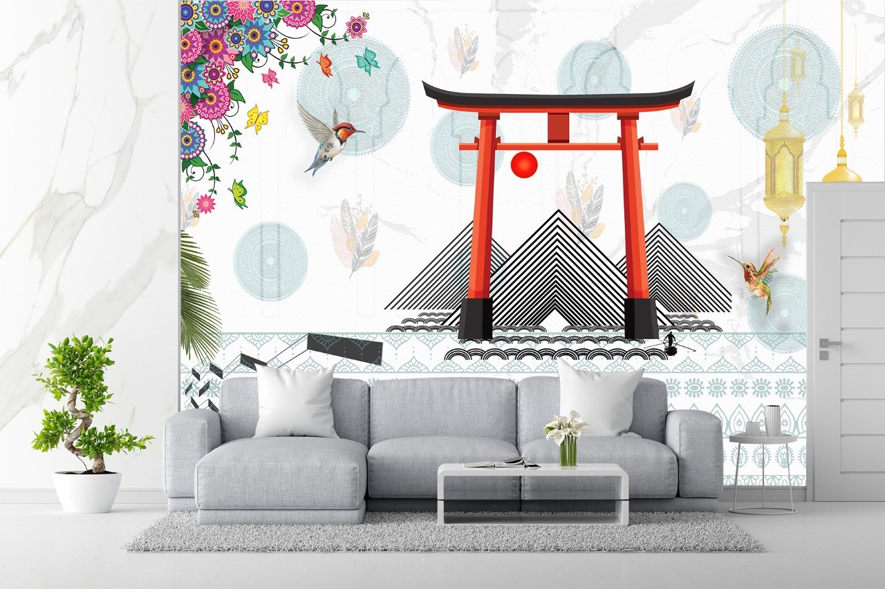 3D CUSTOMIZE WALLPAPER DD209
