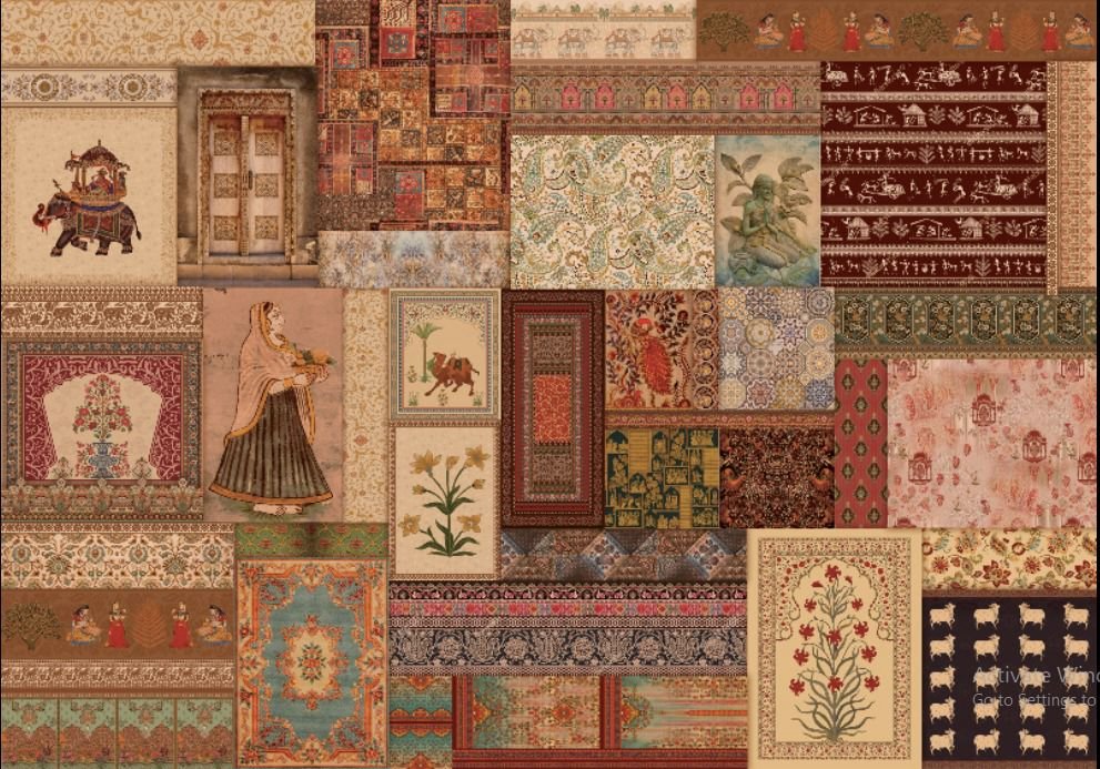 Indian Tradion Pattern art - Customize Wallpaper