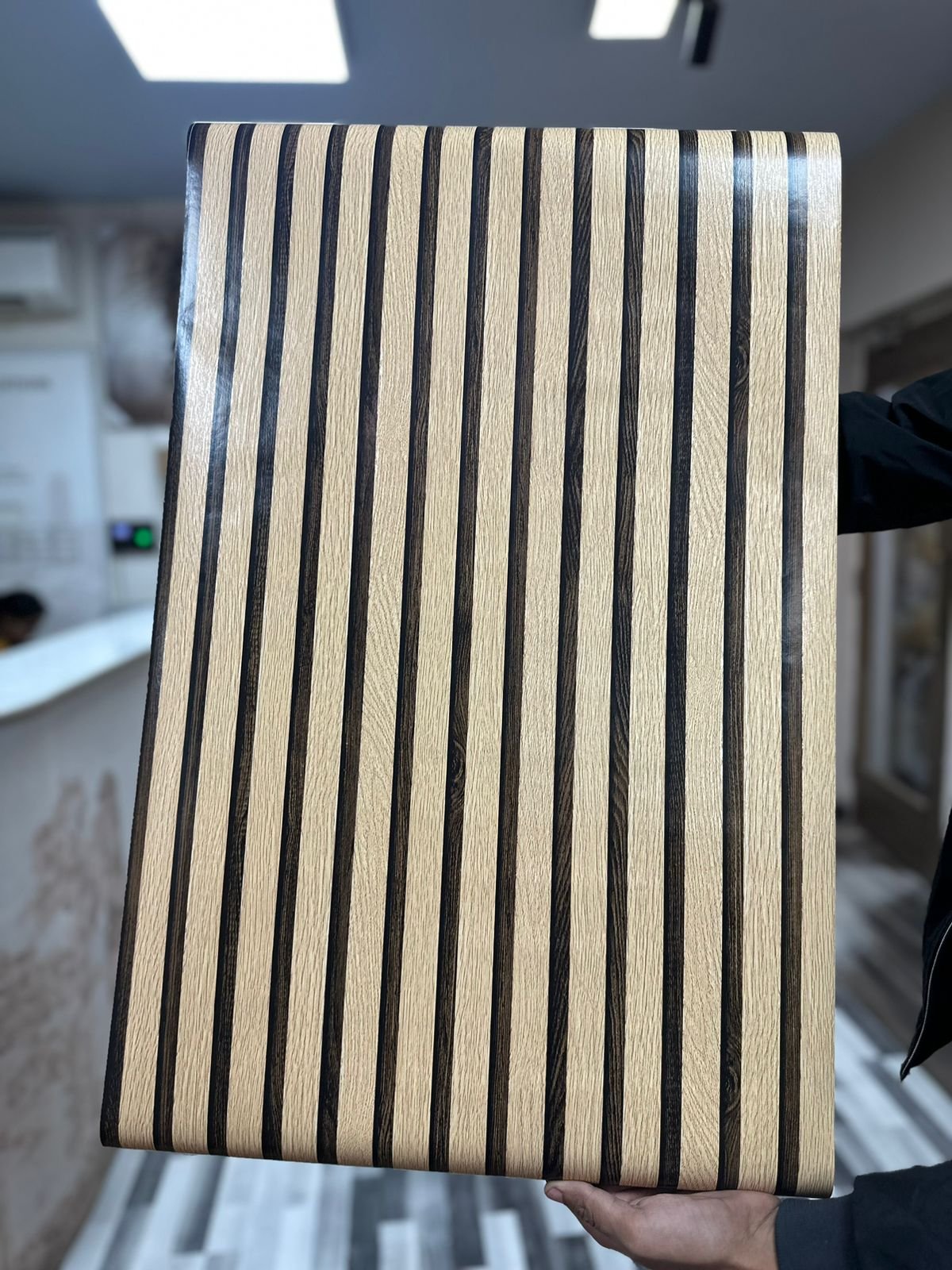 Louvers Self Adhesive Wallpaper Pack of 2 rolls - ZH6526-3