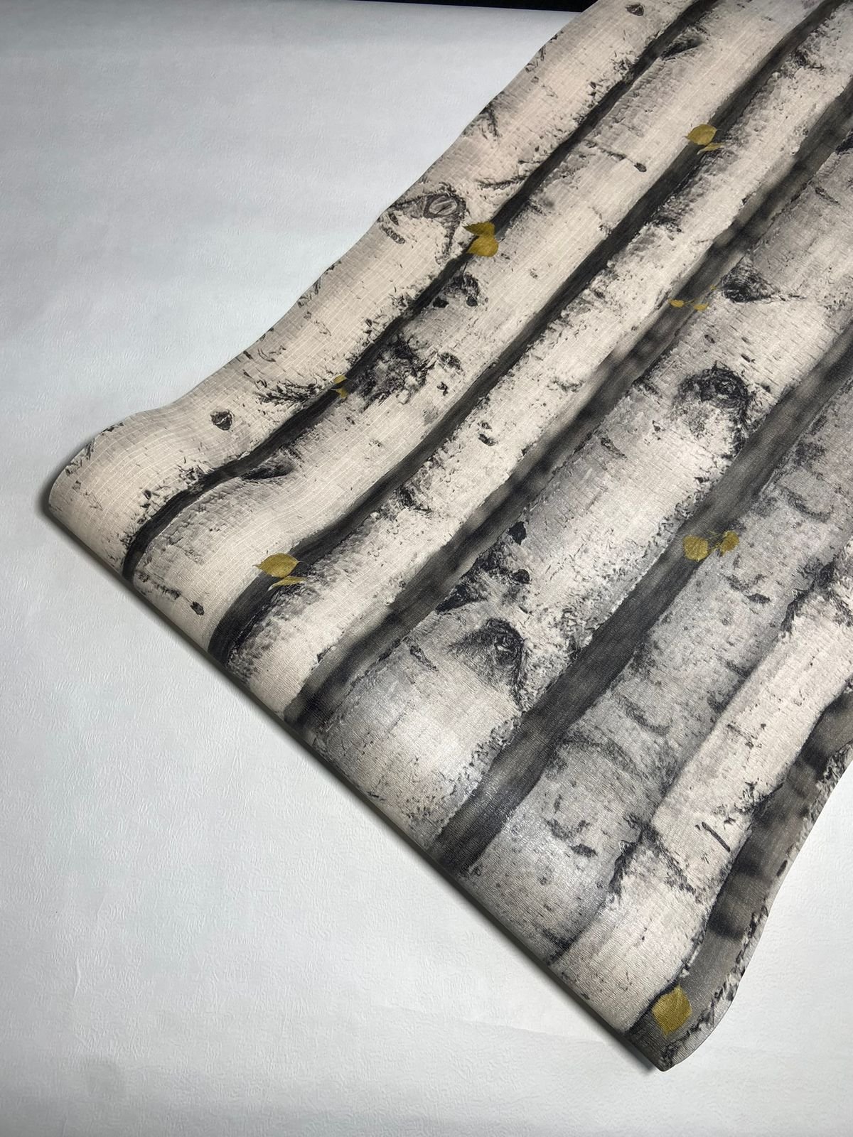 3D White Tree- PVC Wallpaper 151032