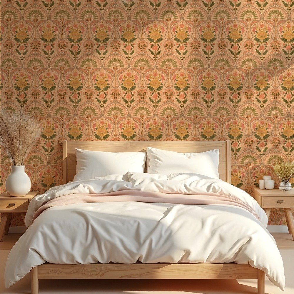 Royal Marigold bloom- Wallpaper Mural