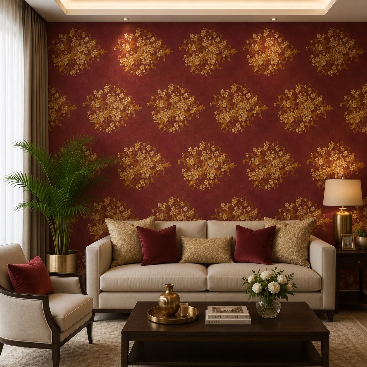 EMAAR PVC WALLPAPER D112509