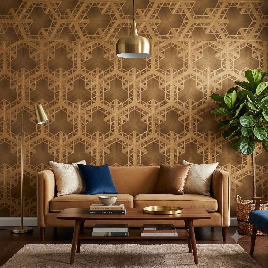 EMAAR PVC WALLPAPER EN8207
