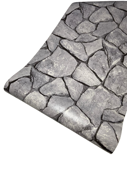 Grey Stone - PVC Wallpaper