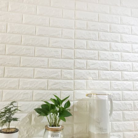 3D White Brick- Foam Panels (70 X 77 cm) 06 MM Thickness - Image 6