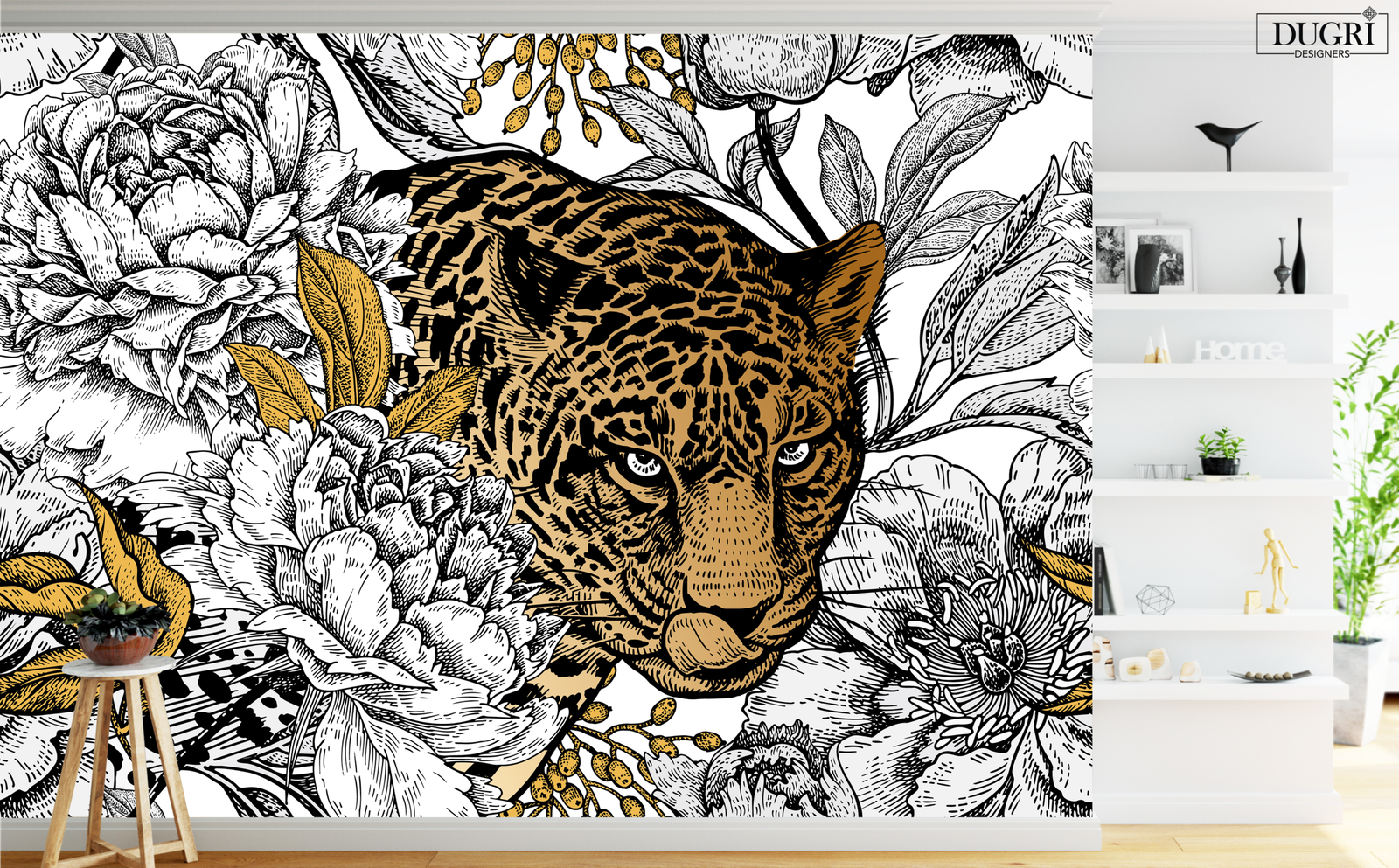 3D Tiger Customized Wallpaper DDS326 - Image 3
