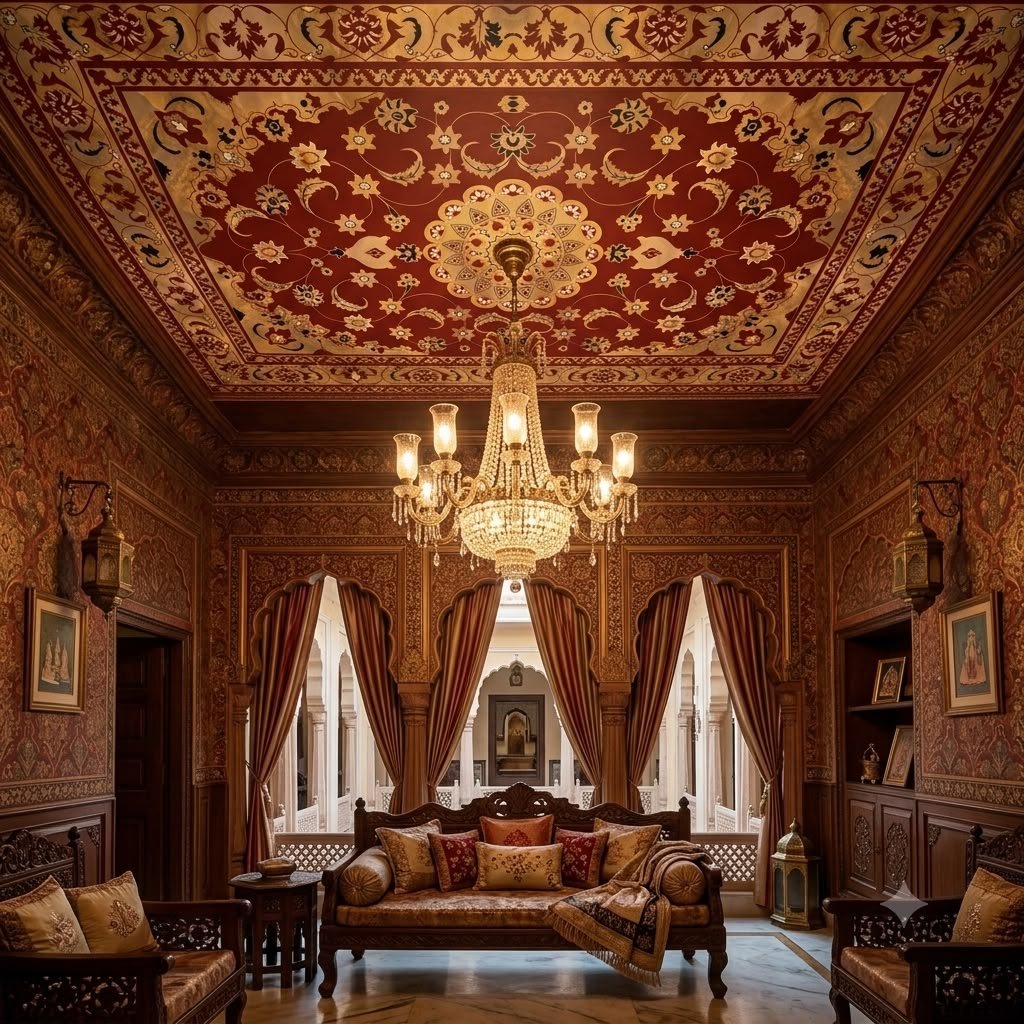 Royal carpet | ceiling | Custom Wall Mural