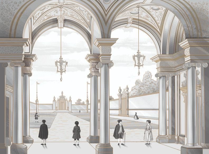 Palazzo Grande 1 | Wall Mural - Image 2