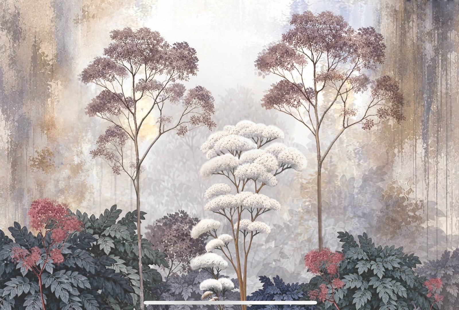 Celestial Blossom Grove| Tropical | Wall Mural - Image 2