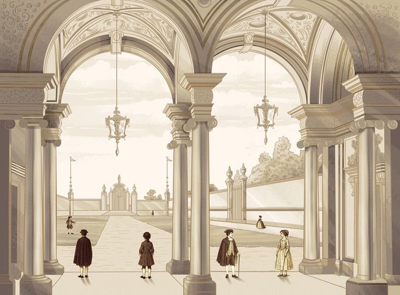Palazzo Grande 2 | Wall Mural - Image 2